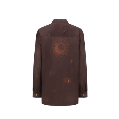 Dreamy Moons Long Sleeve Shirt