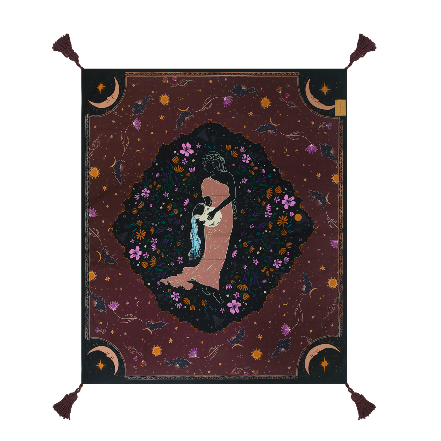 Dreamy Moons Picnic Rug
