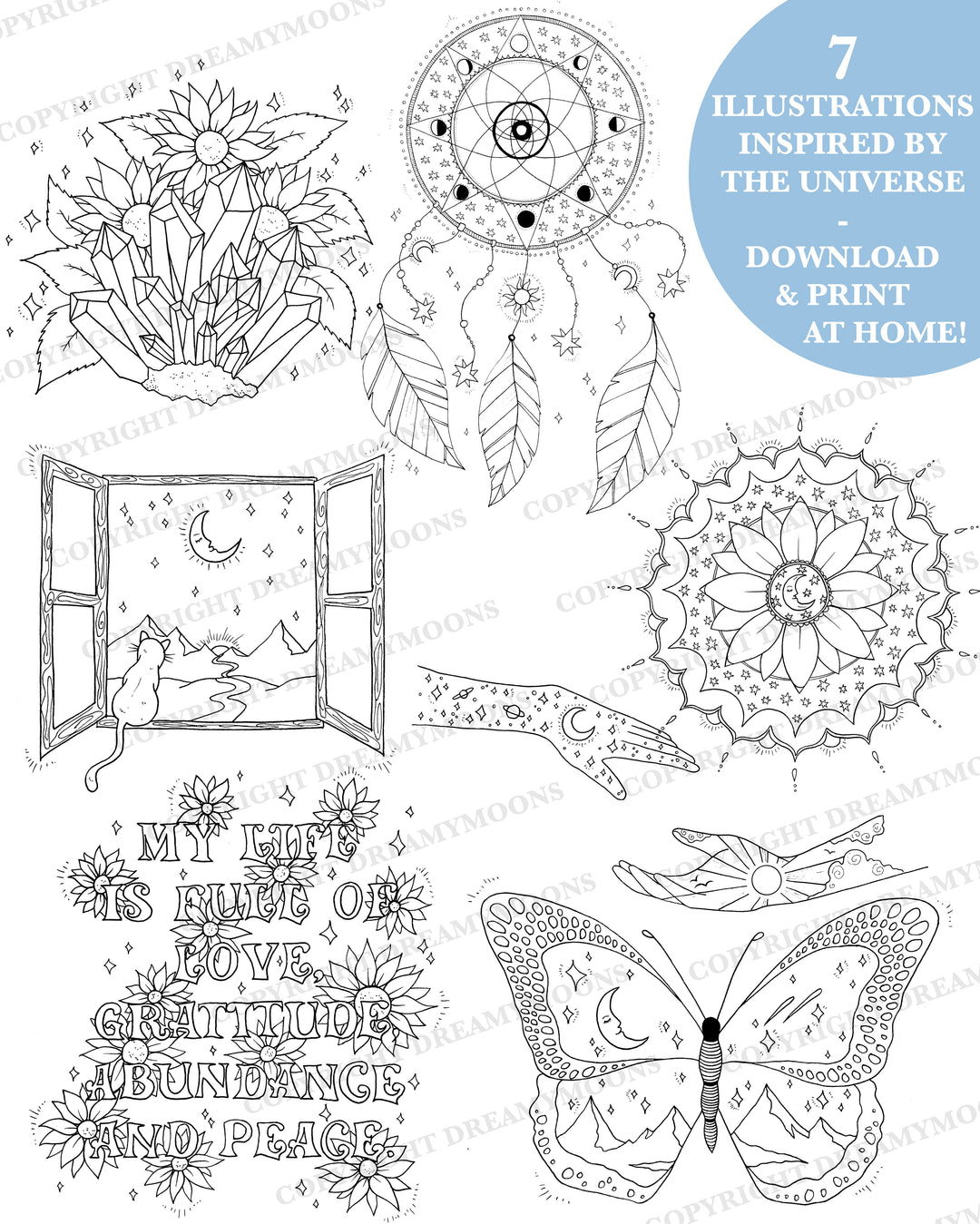 BUNDLE: Prompts, Workbook & Colour-ins