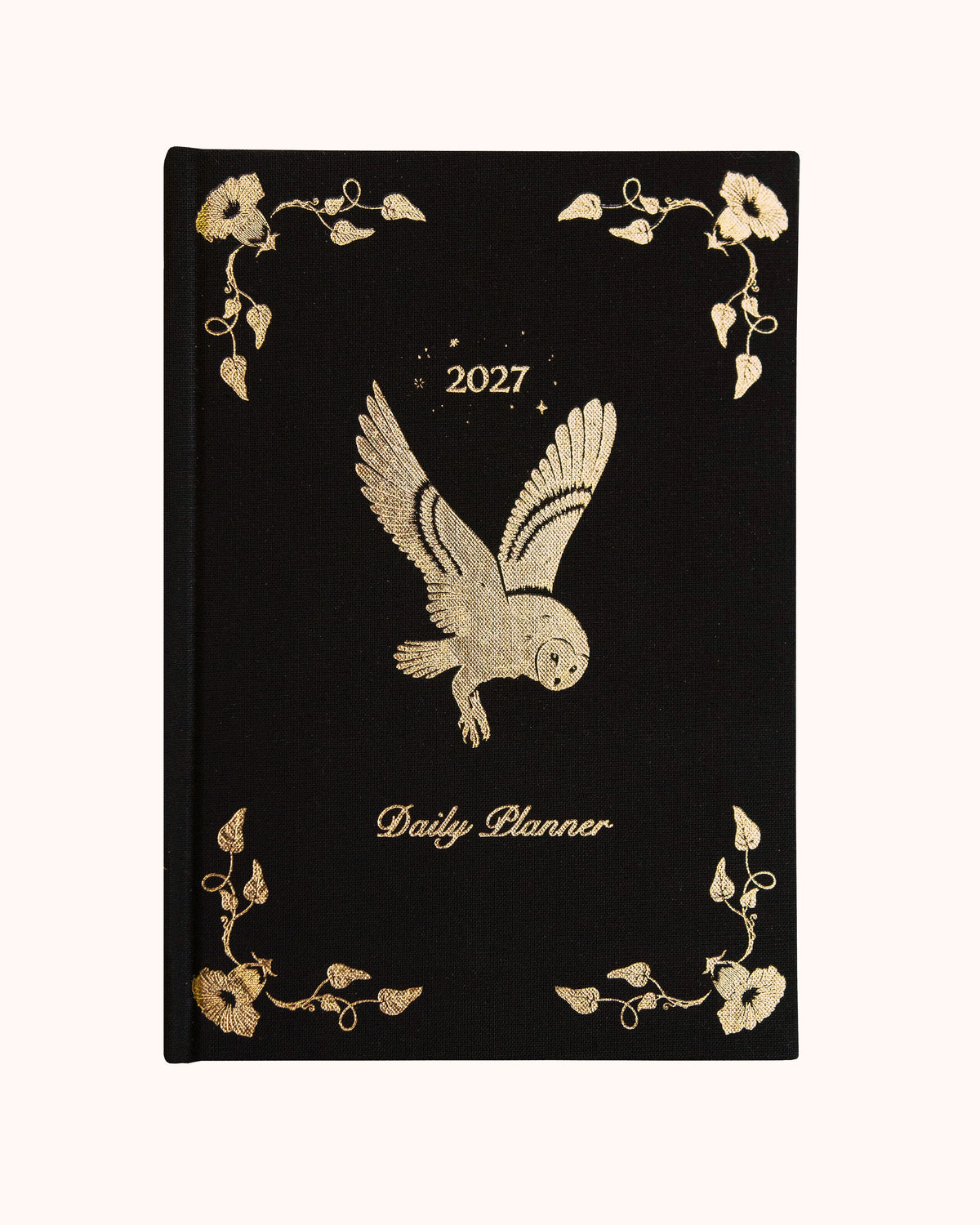 Black 2027 Daily Planner - Wholesale