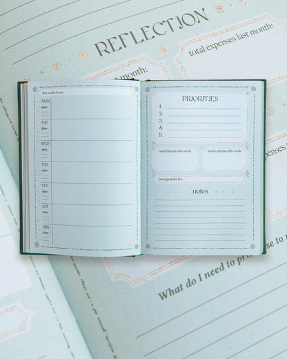 Abundance Planner Pastel Sage - Wholesale
